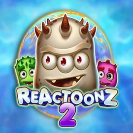 Reactoonz 2 logo by Play’n GO at Slotexo Casino