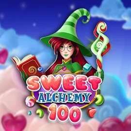 Sweet Alchemy 100 logo – Slots by Play’n GO at Slotexo Casino