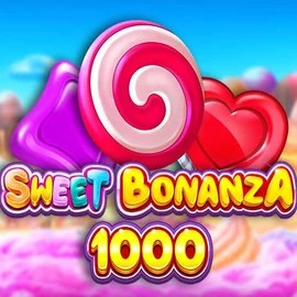 Sweet Bonanza 1000 slot visual from Pragmatic Play available on slot-exo-casino.com
